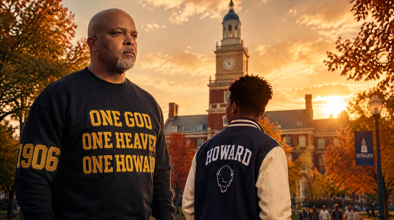 Howard alumni wearing the ONE Heritage Collection